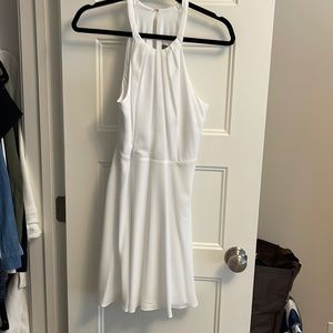 White dress from express size 6